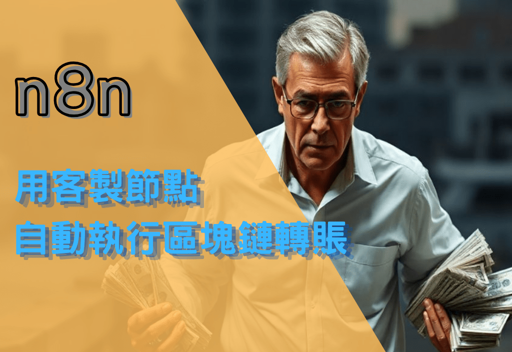 n8n用客製節點，自動執行區塊鏈轉賬